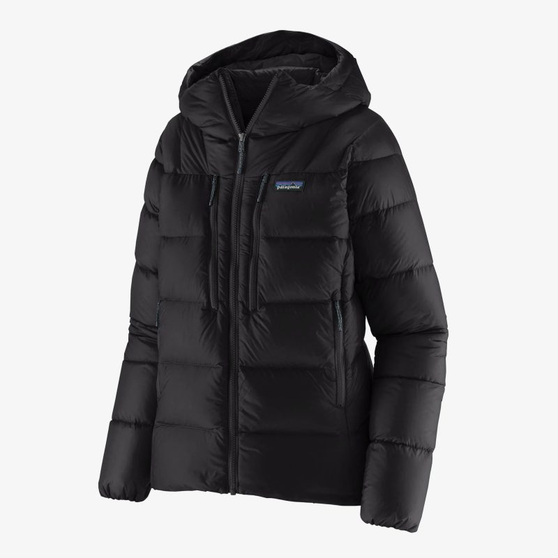 Patagonia Fitz Roy Down Hoody (Women's) - Black - Find Your Feet Australia Hobart Launceston Tasmania