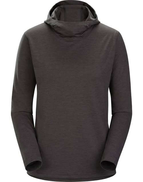 Arcteryx Taema Hoody (Women's) Black Heather - Find Your Feet Australia Hobart Launceston Tasmania