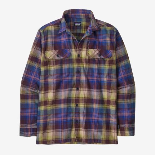 Patagonia L/S Organic Cotton midweight Fjord Flannel Shirt (Men's) - Find Your Feet Australia Hobart Launceston Tasmania