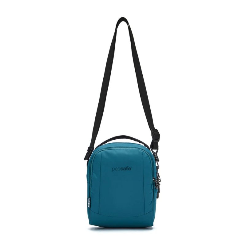 Pacsafe Metrosafe LS100 Crossbody - Tidal Teal - Find Your Feet Australia Hobart Launceston Tasmania